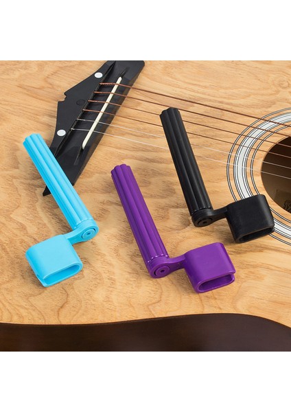 Siyah Stil Bas Akustik Elektro Gitar Aksesuarları Için 2'ü 1 Arada Çok Fonksiyonlu Gitar Telli Çekici Köprü Çıkartıcı Gitar Aracı (Yurt Dışından) modelleri