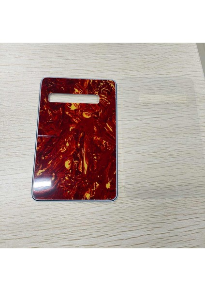 Kırmızı Kaplumbağa Stili Fleor Vida Deliği Olmayan St Elektro Gitar Arka Kapak Tremolo Kapağı ve Vidalar, 10 Renk Seçeneği (Yurt Dışından)
