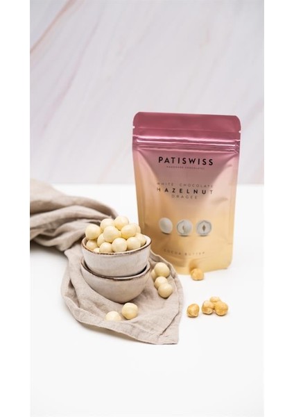 Beyaz Çikolatalı Fındık Draje 80g