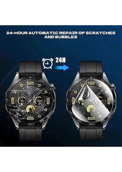 Huawei Watch Gt3 Modeline Uyumlu Elegant 42 mm Nano Ekran Koruyucuları 6 Adet modelleri