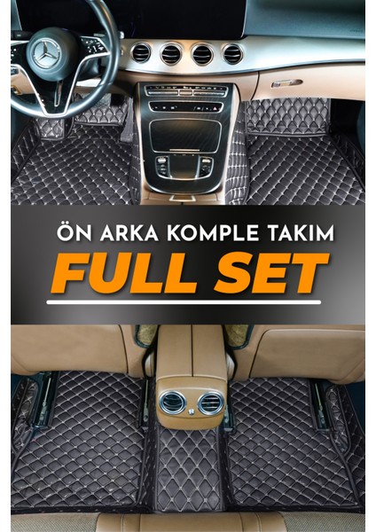 Fiat Doblo (2003-2012) Birebir Uyumlu Araca Özel Dikim 7d Deri Paspas fiyatları