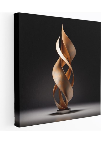 Desert Sands Metal Tablo - Çöl, Çöl Kumları, Duvar Sanatı, Kanvas Tablo, 30X30