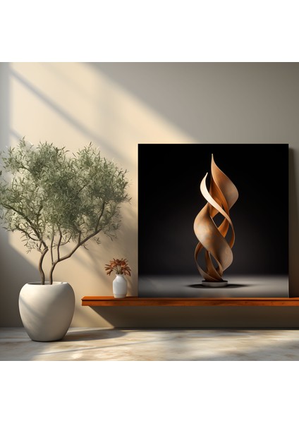 Desert Sands Metal Tablo - Çöl, Çöl Kumları, Duvar Sanatı, Kanvas Tablo, 30X30 fiyatları