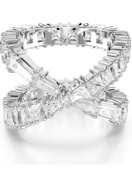 5677633 Swarovski Yüzük Hyperbola:rıng Whıte/rhs 58