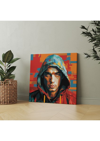 Eminem Duvar Tablosu - Eminem, Kanvas Tablo, Müzik Meraklıları, Ev Dekorasyonu, 30X30 fiyatları