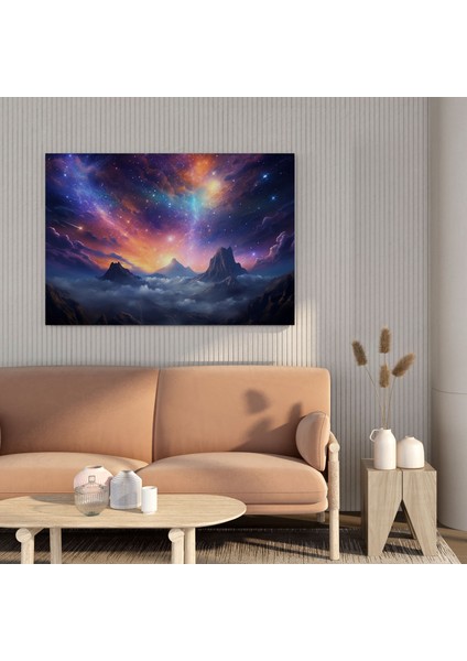 Göksel Ruh Duvar Süslemesi - Manevi, Duvar Süslemesi, Göksel Sahne, Yıldızlar, 30X30 fiyatları