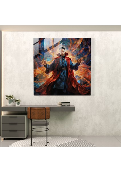 Marvel Doctor Strange Cam Baskı - Marvel, Marvel, Duvar Süslemesi, Kozmik Enerji, 30X30