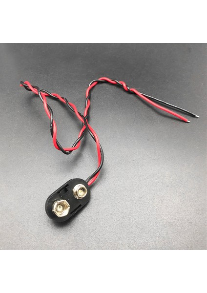Sadece Kablo Stili Gitar Bas Aktif Manyetik 9V Pil Kapağı Kutusu Case Tutucu Abs Adaptör Kablosu ile Birlikte Gitar Aksesuarları (Yurt Dışından)