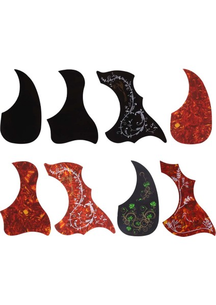 Acc-Gp-18 Stili Folk Akustik Gitar Pickguard Pick Guard Sticker Çizik Plakası Için Gitar Aksesuarları R64MM 1 Adet (Yurt Dışından) indirimleri