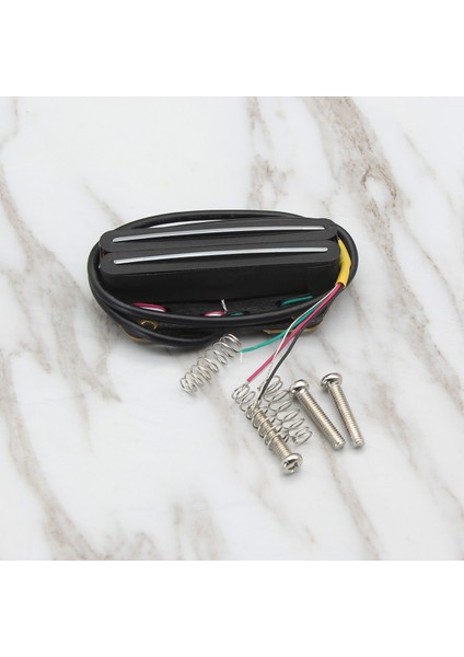 N 8-9k B 6-7k Stili Yeni Alnico 5 Tl Tek Bobinli Sap ve Köprü Humbacker Köprü Manyetiği Gitar Parçaları, Siyahaltınkrom Seçeneği (Yurt Dışından)