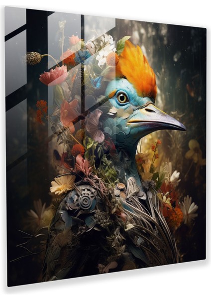 Doğanın Kuklası Cam Baskı - Kukla, Cam Baskı, Büyüleyici, Cazibeli, 30X30
