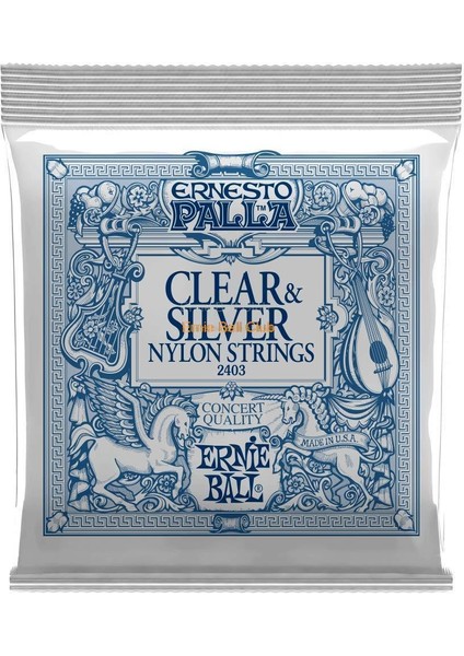 Klasik NAYLON2403 Tarzı Ernie Ball Elektro Gitar Teli Akustik Teli Set Nikel Oynayın Gerçek Ağır Metal Rock Gitar Aksesuarı (Yurt Dışından)