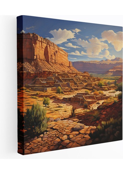 Güneybatı Duvar Tablosu - Majestic Mesas - Güneybatı, Kanvas Tablo, Kanvas Tablo, Majestic Mesas, 30X30
