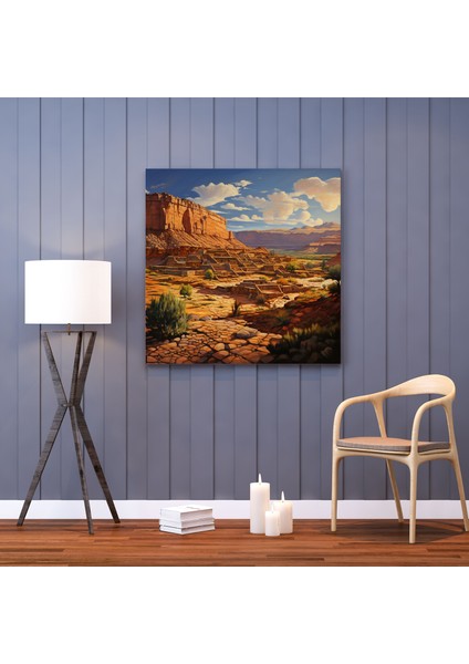 Güneybatı Duvar Tablosu - Majestic Mesas - Güneybatı, Kanvas Tablo, Kanvas Tablo, Majestic Mesas, 30X30 modelleri