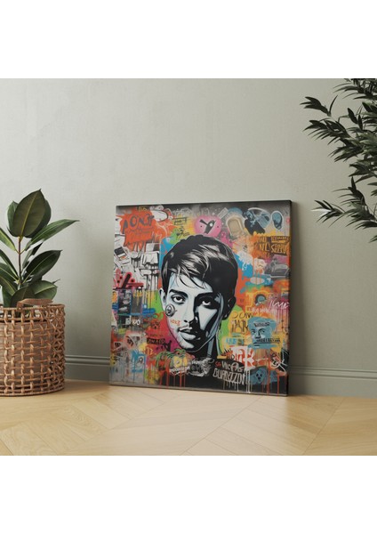 Pulp Fiction Kanvas Tablo - Pulp Fiction, Karakterler, Sokak Graffiti Stili, Kanvas Tablo, 30X30 fiyatları