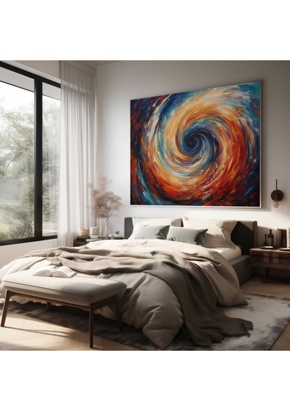 Manevi Enerji Kanvas Tablo Tablo - Manevi, Duvar Sanatı, Huzurlu Atmosfer, Ev Dekorasyonu, 30X30 modelleri