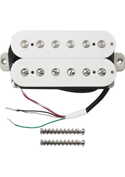 Boyun Manyetik 7k Tarzı Fleor 1 Adet Alnico 5 Humbucker Elektro Gitar Manyetik Beyaz Gitar Aksesuarları (Yurt Dışından)