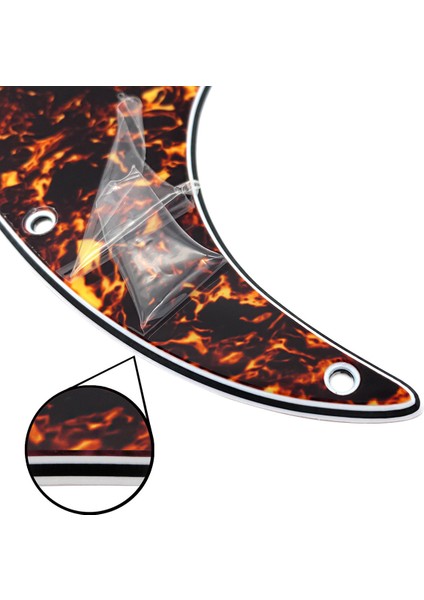 Nane Yeşili Inci Stili Fleor St Sss Elektro Gitar Pickguard 11 Delik Çizilme Plakası ve Arka Plaka ve Vidalar, 30 Renk Seçeneği (Yurt Dışından) fırsatları