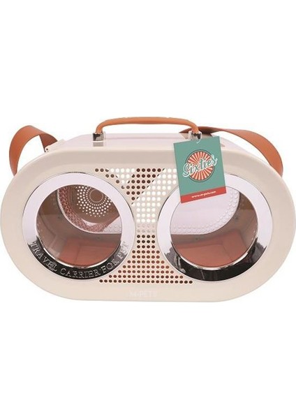Sixties Radio Taşıma Çantası Beyaz