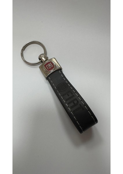 Fiat Yazılı ve Logolu TERMO DERİ Anahtarlık (Siyah) fiyatları