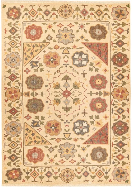 Soft Etnik Kilim - Renkli - 160x230 Cm