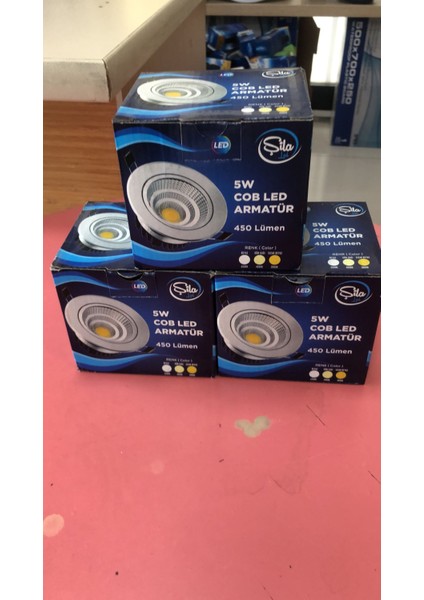 5W Cob LED Beyaz Işık Sıva Altı Spot Aydınlatma