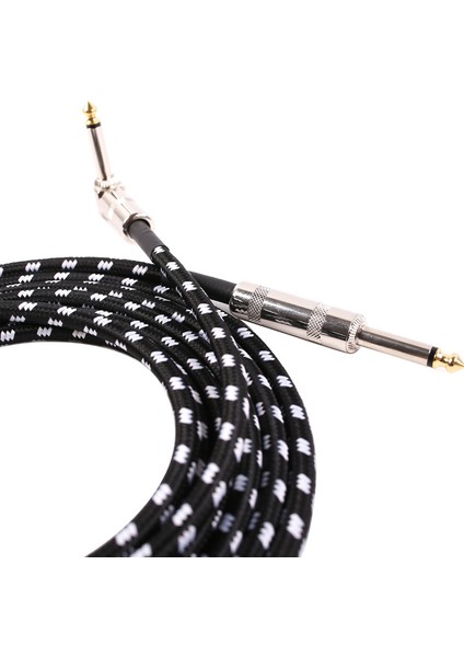 Kırmızı Stil 1 Milyon Elektrikli Gitar Kablosu Tel Fiş Hattı Bas Elektrikli Kutu Ses Kablosu Gürültü Azaltma Hattı Örgülü Korumalı Kablo (Yurt Dışından) fırsatları