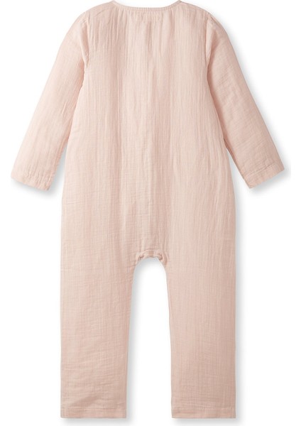 Unisex Çocuk Müslin Uzun Kollu Romper fiyatları