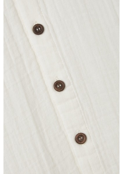 Unisex Çocuk Müslin Uzun Kollu Romper fırsatları