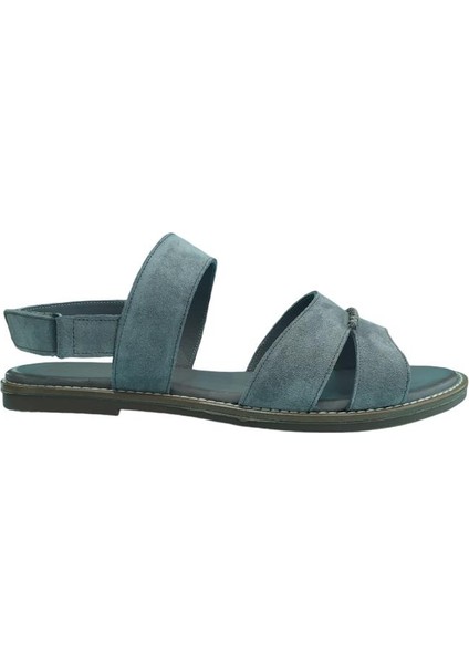 Extrafıt Topuksuz Süet Sandalet 7193