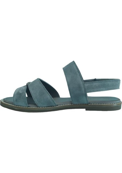 Extrafıt Topuksuz Süet Sandalet 7193