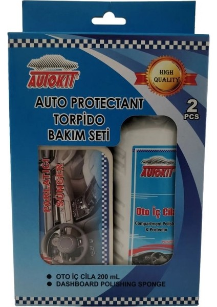 Torpido Bakım Seti Süngerli