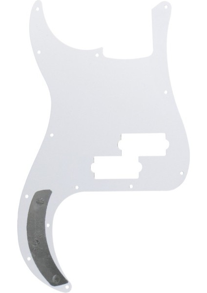 Gri Inci Tarzı Yeni Delik Pb P Bakguard Çizik Plakası 4 Tellik Bas Aksesuarları Için Truss Rod Deliği ve Vidaları Yok, Opsiyonel Renkler (Yurt Dışından)