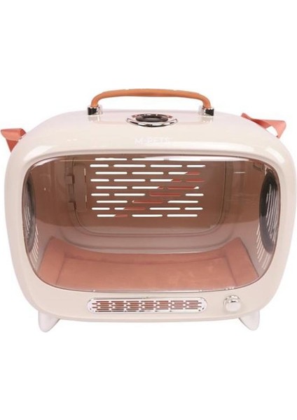 Sixties Tv Taşıma Çantası Beyaz