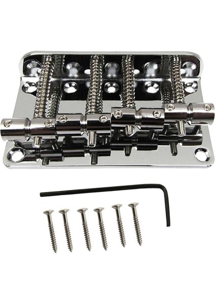 Krom Stili Fleor Vintage Elektrik Bass Köprü Sadel Köprü Jb Pb Bas Için, Siyah Veya Krom (Yurt Dışından)