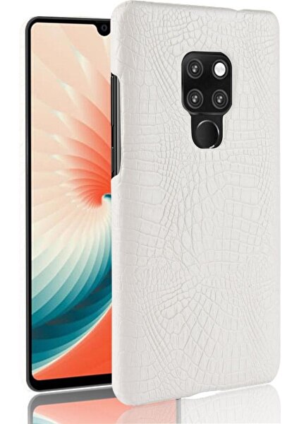 Colorful Shop Huawei Mate 20 Için Şık Klasik Durumda Klasik Timsah Moda Anti (Yurt Dışından)