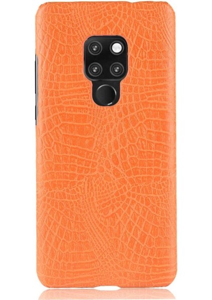 Colorful Shop Huawei Mate 20 Için Şık Klasik Durumda Klasik Timsah Moda Anti (Yurt Dışından)