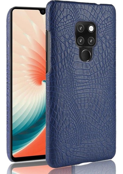 Huawei Mate 20 Için Şık Klasik Durumda Klasik Timsah Moda Anti (Yurt Dışından)