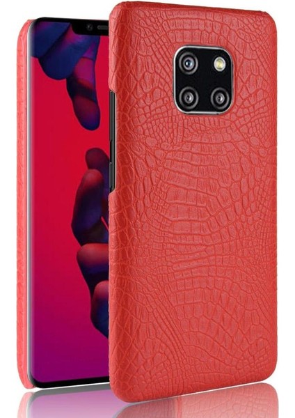 Huawei Mate 20 Pro Için Şık Klasik Durumda Klasik Timsah Moda Anti (Yurt Dışından)