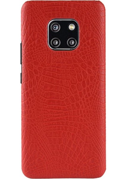 Huawei Mate 20 Pro Için Şık Klasik Durumda Klasik Timsah Moda Anti (Yurt Dışından)