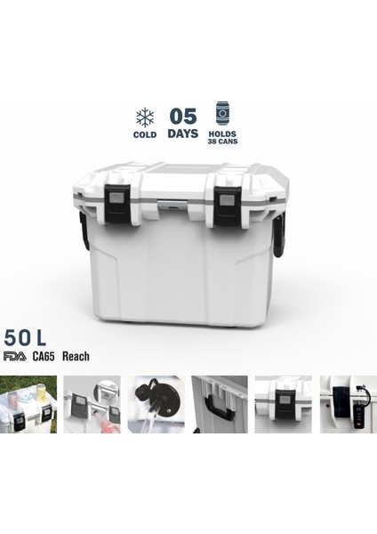 Revel Marin Soğutucu Buzluk 50LT Ice Box