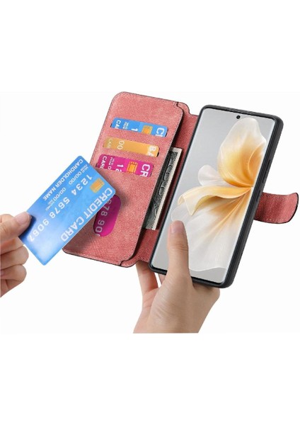 Vıvo V40 Lite Için Flip Case Retro Kart Standı Cüzdan Mıknatıs Koruyucu (Yurt Dışından) fırsatları