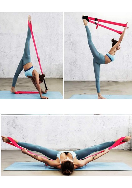 Lifting Yoga Bacak Vücut Germe Kemeri Duruş Düzeltici Kambur Giderici Ayarlanabilir Egzersiz Jimastik Kemeri