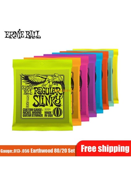 Elektrikli 2225 8-38 Tarzı Ernie Ball Elektro Gitar Teli Akustik Teli Set Nikel Oynayın Gerçek Ağır Metal Rock Gitar Aksesuarı (Yurt Dışından) fiyatları
