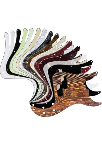 Beyaz Inci Tarzı Yeni Amerikan Fd Pb P Bakguard 4 Teller 13 Delik,16 Renk Seçeneği (Yurt Dışından) modelleri