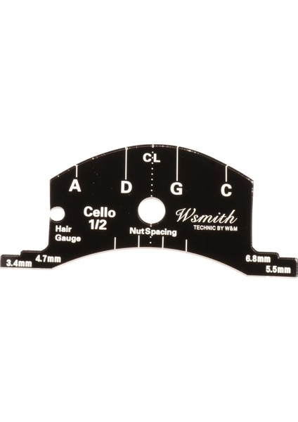 1-2 Çello Stili Keman Köprüleri Çok Fonksiyonlu Kalıp Şablonu Keman Köprüleri Onarım Referans Aracı Parmaklık Kazıyıcı Yapım Aracı (Yurt Dışından)