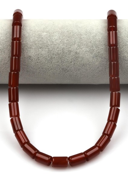 Akik ( Ab Kalite ) Doğaltaş Dizi 8 x 12 mm Boru Kesim fiyatları