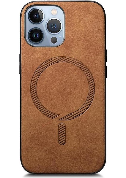 IPhone 13 Için Kılıf Pro Max Kablosuz Şarj Hafif Ince Magsafe Araba (Yurt Dışından)
