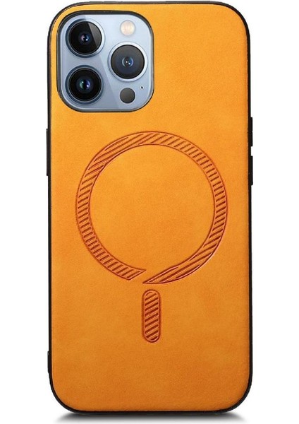 IPhone 13 Için Kılıf Pro Max Kablosuz Şarj Hafif Ince Magsafe Araba (Yurt Dışından)