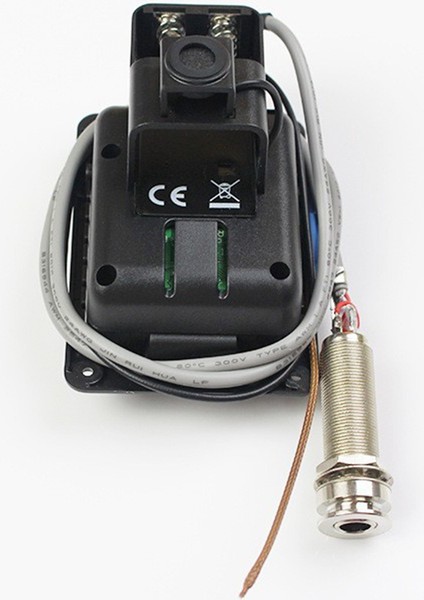301 Mikrofon Stili Blend 301 Gitar Pickup Preamp Eq Eşitleyici Akort Cihazı Çift Modlu Yumuşak Piezo ile Mikrofonlu Beat Board (Yurt Dışından)